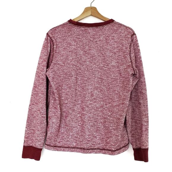 Tommy Hilfiger | Heathered Red Contrast Sweatshirt - Picture 3 of 5